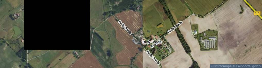 Zdjęcie satelitarne Redy-Osada ul.
