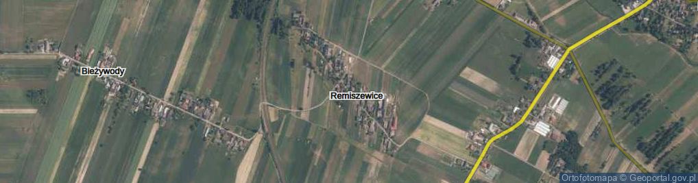 Zdjęcie satelitarne Remiszewice ul.