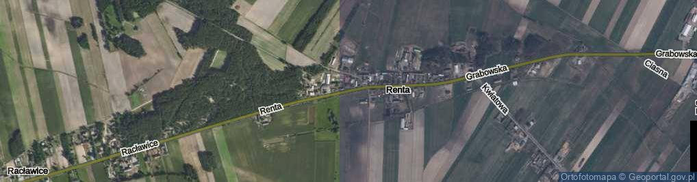 Zdjęcie satelitarne Renta ul.