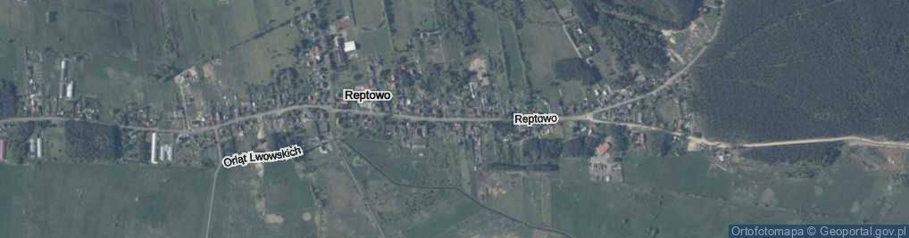 Zdjęcie satelitarne Reptowo ul.