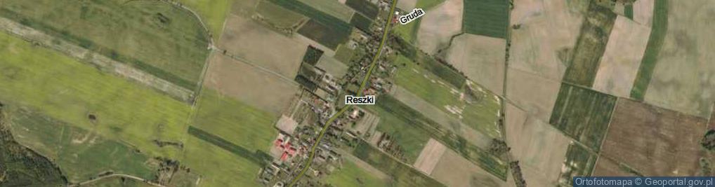 Zdjęcie satelitarne Reszki ul.