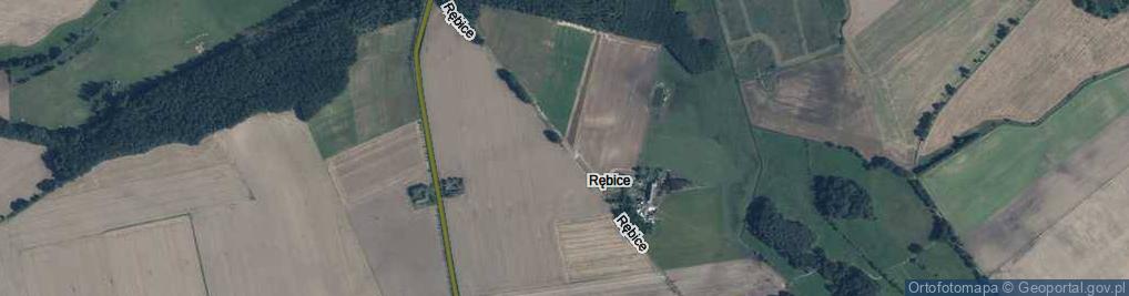 Zdjęcie satelitarne Rębice ul.