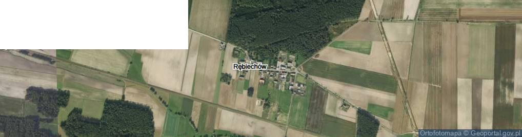 Zdjęcie satelitarne Rębiechów ul.