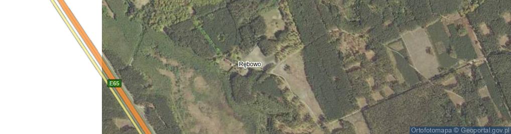 Zdjęcie satelitarne Rębowo ul.