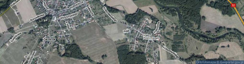 Zdjęcie satelitarne Reja Mikołaja ul.