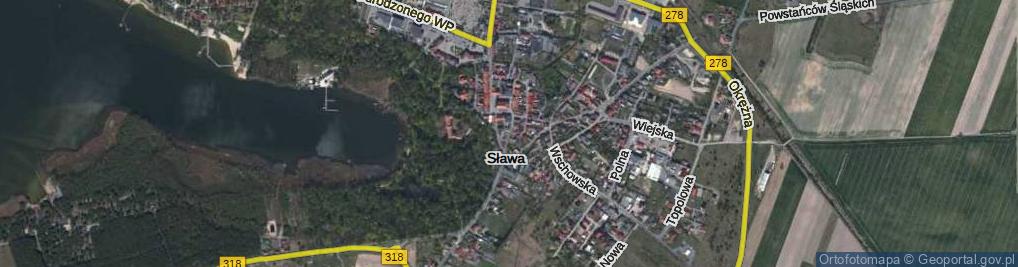 Zdjęcie satelitarne Reja Mikołaja ul.