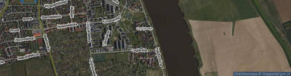 Zdjęcie satelitarne Reja Mikołaja ul.