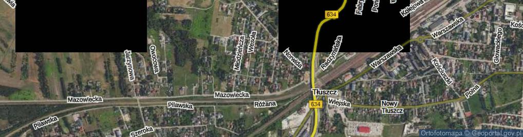 Zdjęcie satelitarne Relaksowa ul.