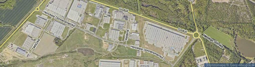 Zdjęcie satelitarne Redena Fryderyka Wilhelma ul.