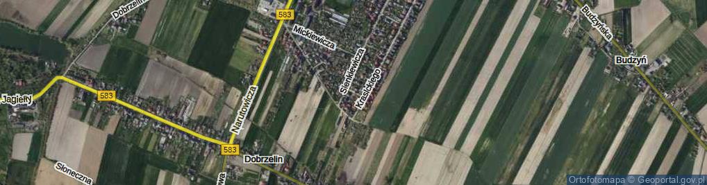 Zdjęcie satelitarne Reja Mikołaja ul.