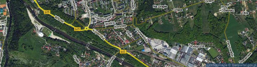 Zdjęcie satelitarne Reja Mikołaja ul.