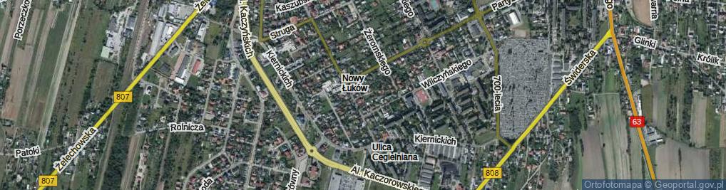 Zdjęcie satelitarne Rick-Wiśniewskiego Henryka ul.