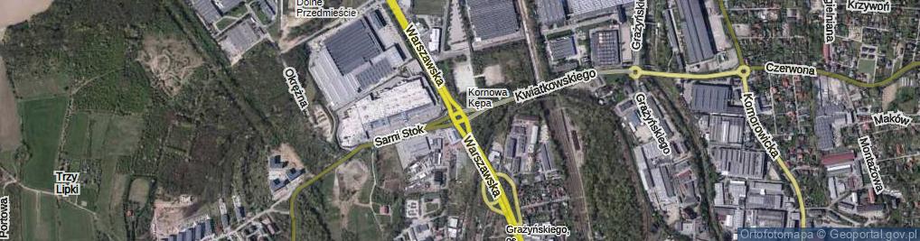 Zdjęcie satelitarne Rondo NSZZ Solidarność rondo.