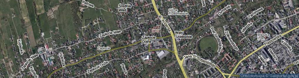 Zdjęcie satelitarne Rondo Sybiraków rondo.