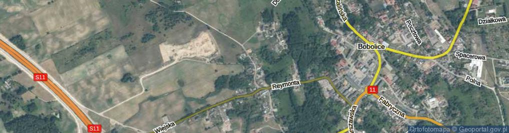 Zdjęcie satelitarne Robotnicza ul.