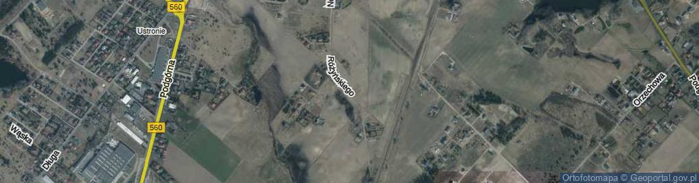 Zdjęcie satelitarne Różyńskiego Daniela, por. ul.