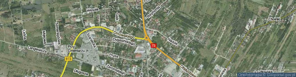 Zdjęcie satelitarne Rondo św. Jana Pawła II rondo.