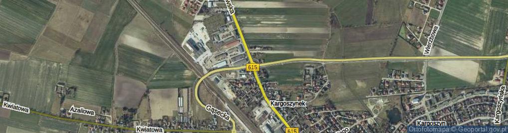 Zdjęcie satelitarne Rondo Grzesia Józefa, kpr. rondo.