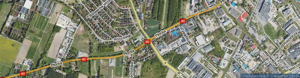 Zdjęcie satelitarne Rondo Leśników rondo.