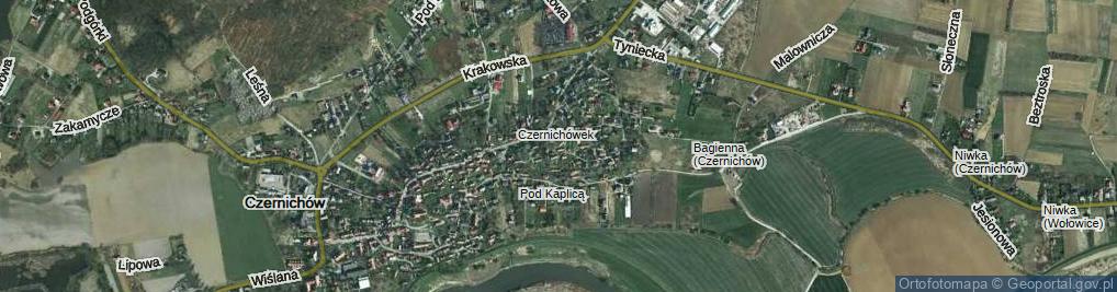 Zdjęcie satelitarne Różańcowa ul.