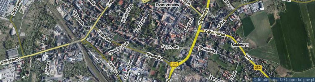 Zdjęcie satelitarne Rondo przy Synagodze rondo.