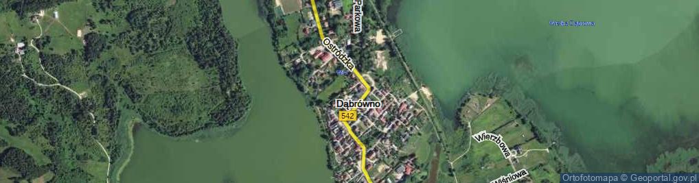 Zdjęcie satelitarne Rowowa ul.
