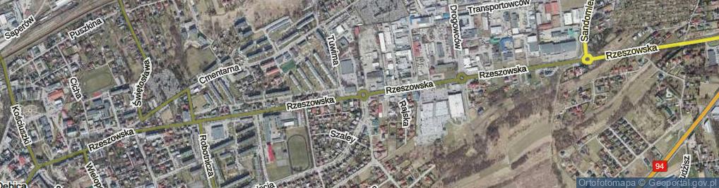 Zdjęcie satelitarne Rondo Jedynaka Jana Henryka rondo.