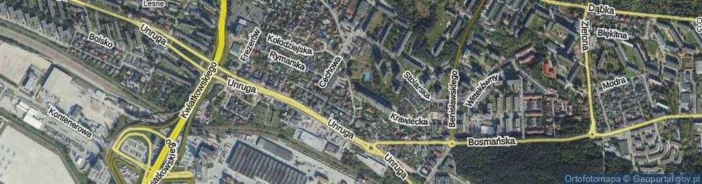 Zdjęcie satelitarne Robotnicza ul.