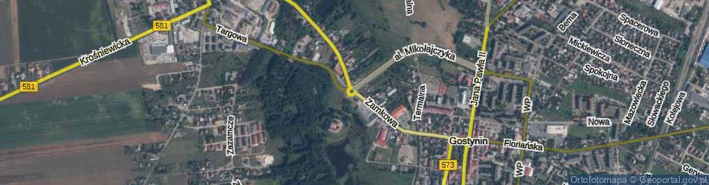 Zdjęcie satelitarne Rondo Rodziny Higersbergów rondo.