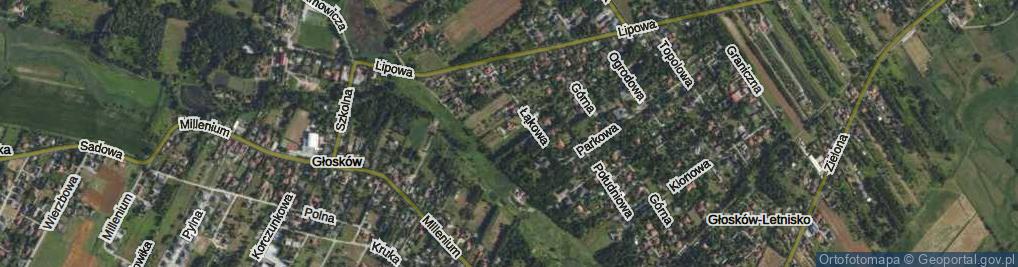 Zdjęcie satelitarne Rodzinna ul.