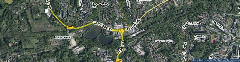 Zdjęcie satelitarne Rondo Dolne rondo.