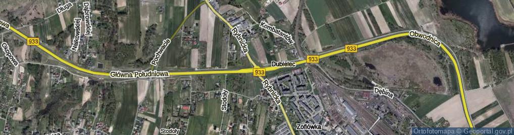 Zdjęcie satelitarne Rondo Ostaszewskiego Włodzimierza rondo.