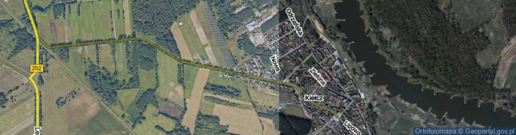 Zdjęcie satelitarne Różana ul.