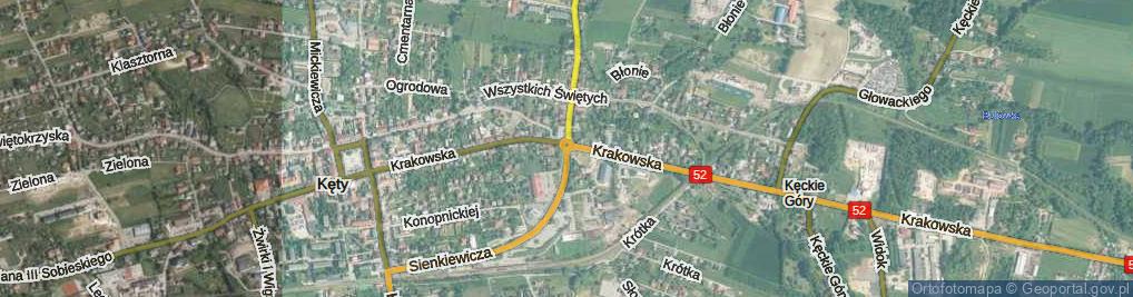 Zdjęcie satelitarne Rondo Reinschussla, ppor. rondo.