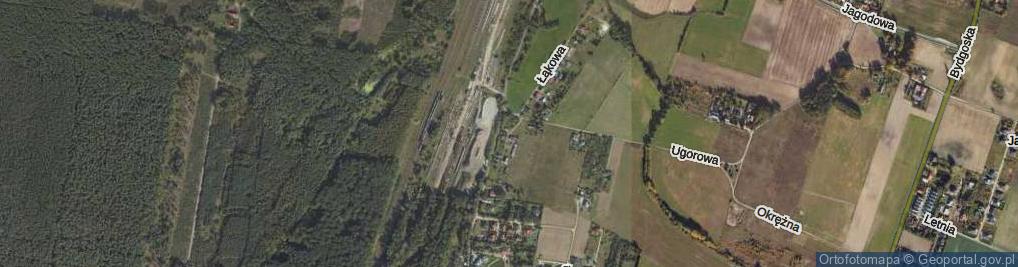 Zdjęcie satelitarne Rozłogi ul.