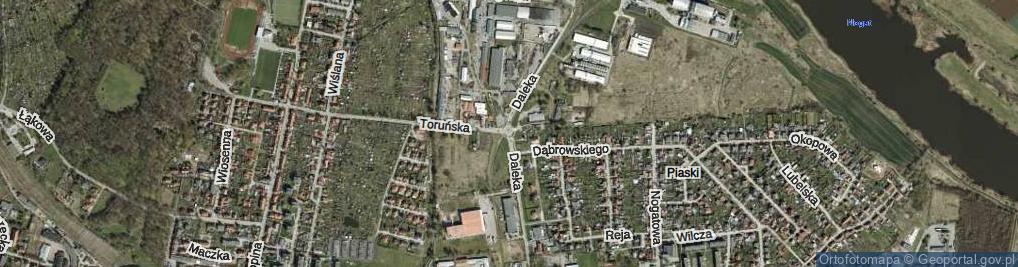 Zdjęcie satelitarne Rondo Portowe rondo.