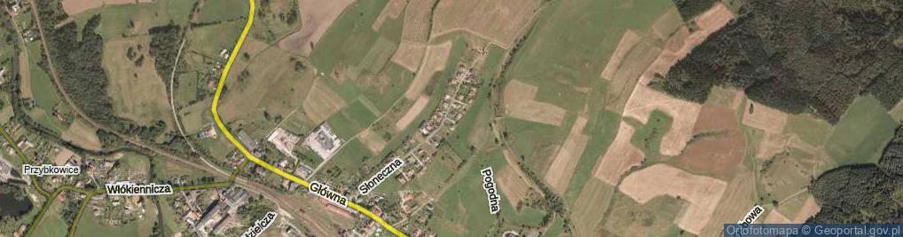 Zdjęcie satelitarne Różana ul.