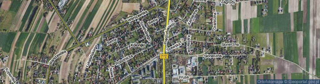 Zdjęcie satelitarne Robotnicza ul.