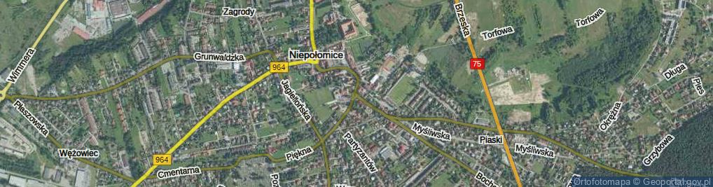Zdjęcie satelitarne Rondo św. Karola Boromeusza rondo.
