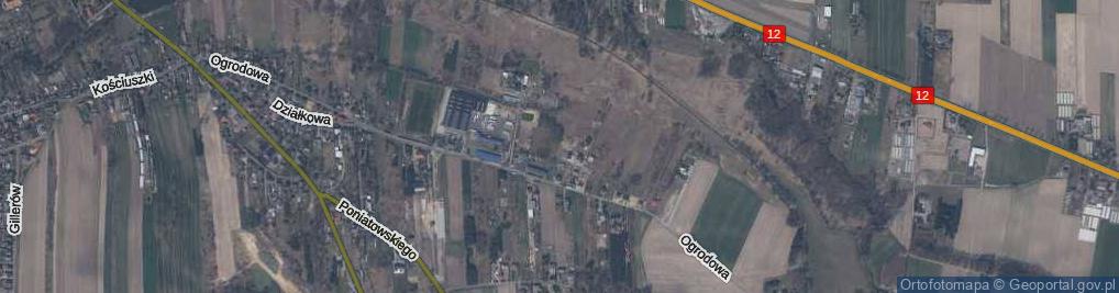 Zdjęcie satelitarne Rosochatki ul.