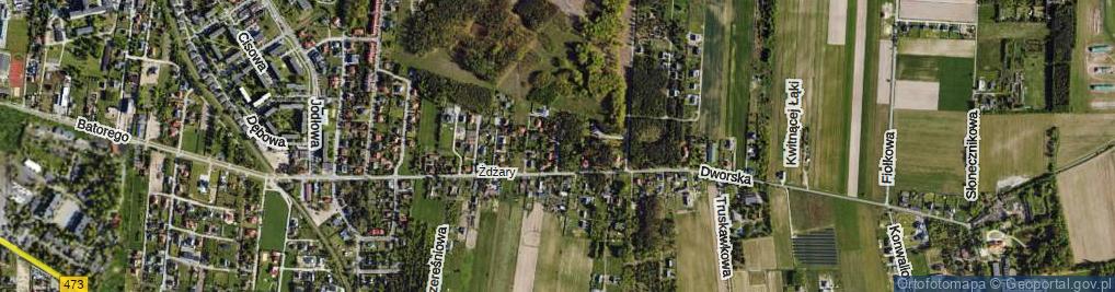 Zdjęcie satelitarne Rogaczewska ul.