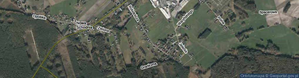 Zdjęcie satelitarne Robotnicza ul.