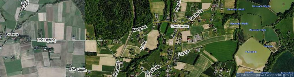 Zdjęcie satelitarne Rolna ul.