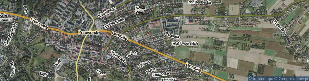 Zdjęcie satelitarne Rolskiego Tadeusza, płk. ul.