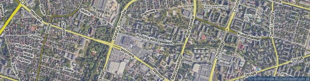 Zdjęcie satelitarne Rodziny Winczewskich ul.