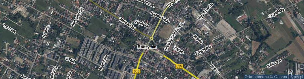 Zdjęcie satelitarne Rondo Hallera Józefa, gen. rondo.