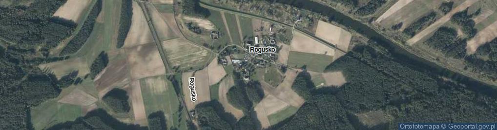 Zdjęcie satelitarne Rogusko ul.