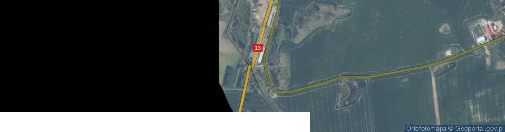 Zdjęcie satelitarne Rosówek-Rosow ul.