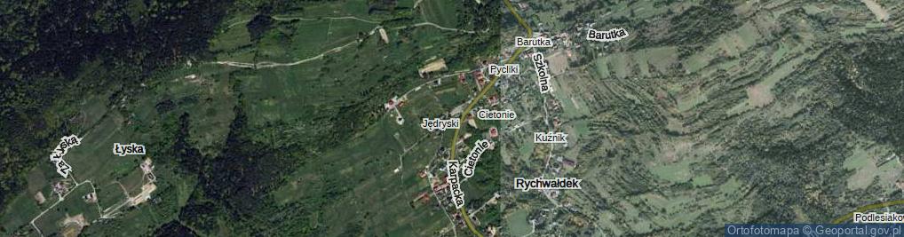 Zdjęcie satelitarne Równa ul.