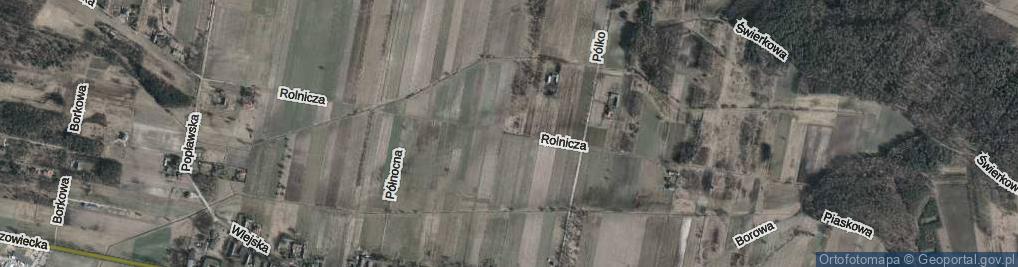 Zdjęcie satelitarne Rolnicza ul.